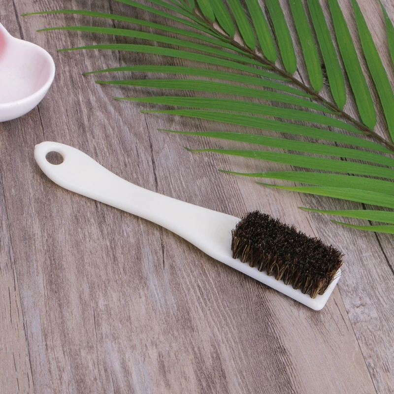 Long Handle Natural Boar Hair Brush for Car Interior Dashboard Housework Brushes