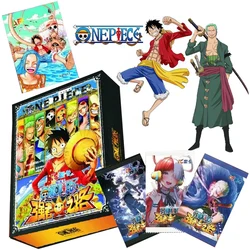 2024Latest One Piece Cards Haoka Culturannovation New World Nami Luffy SP XHR Collection Battle card Box Kid's Gift Toy