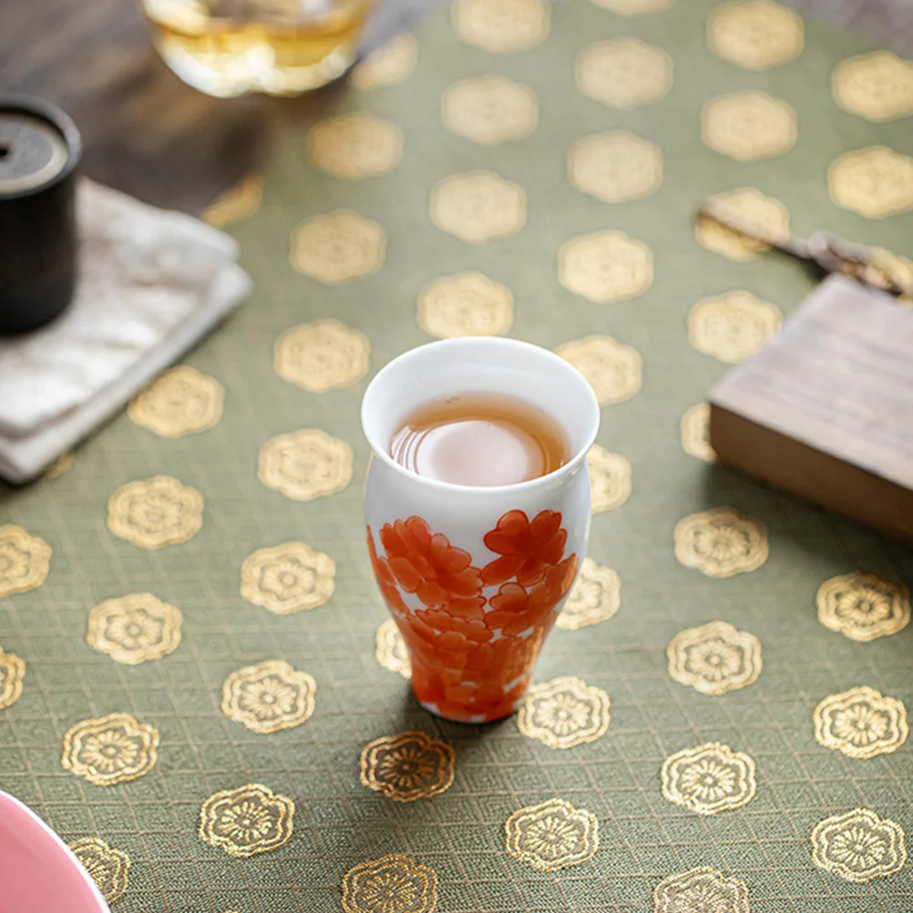 

Creative Hand Painted Ceramic Teacup Exquisite Design Smooth Finish Ideal for Kung Fu Tea Ceremony and Daily Tea Drinking