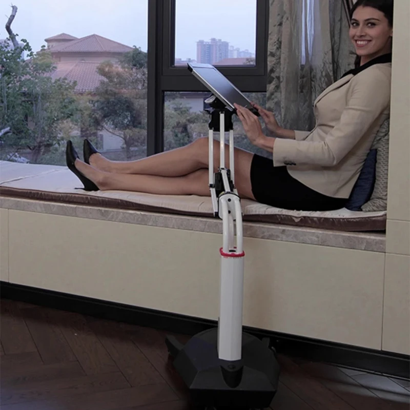 Full Motion Long Arm Multifunctional Moving Laptop Desk Sofa Bedside Notebook Stand Lazy Lift Rotating Computer Table