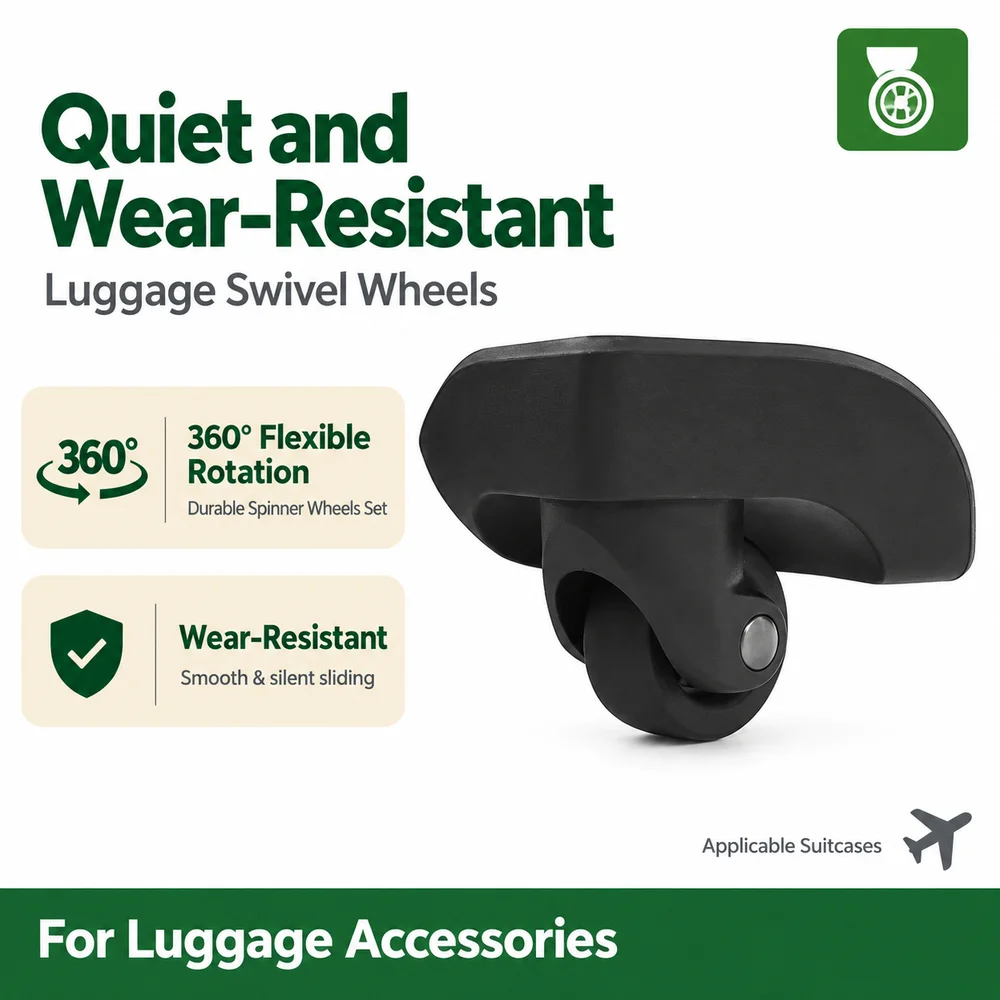 Silent Replacement Luggage Wheels - Kółka do walizki American Tourister ZD-250,