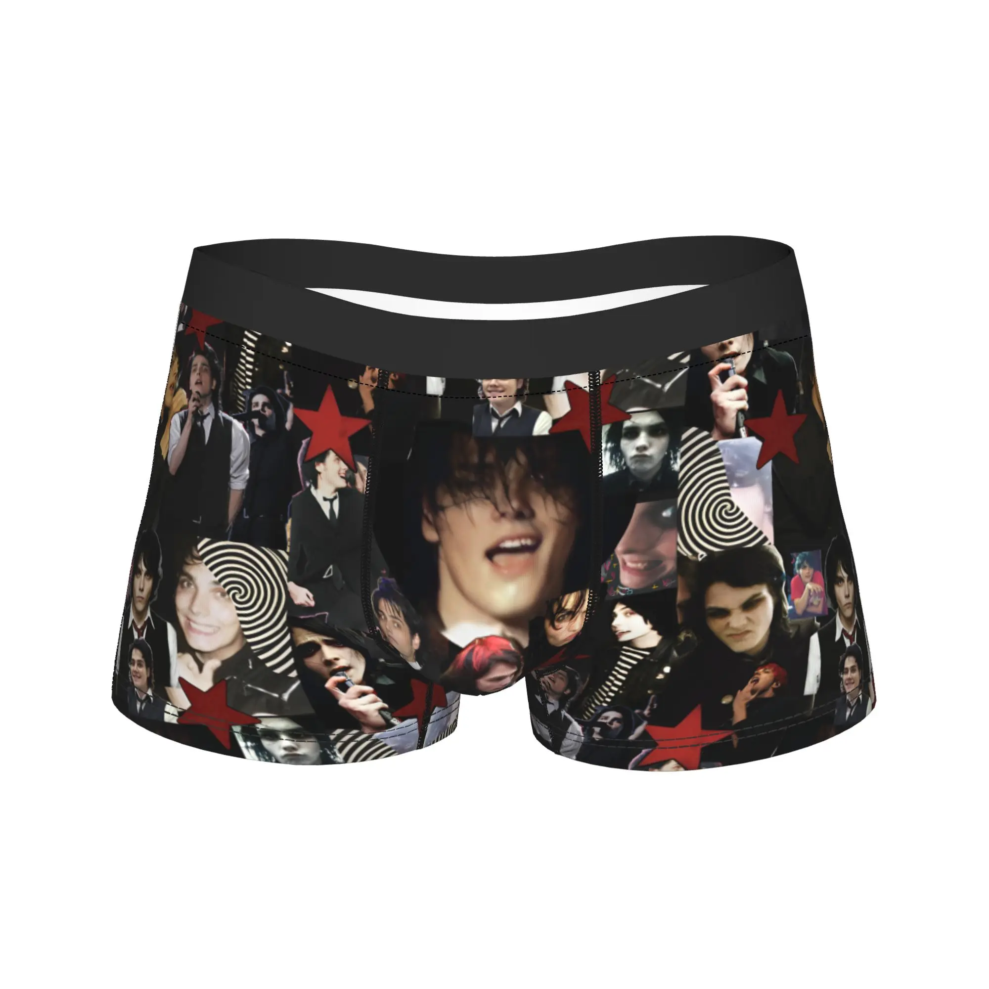 

Мужчина Джерард Путь Моя Химическая Романтика Боксеры ЮморПодарок Нижнее Белье Трусы-боксеры