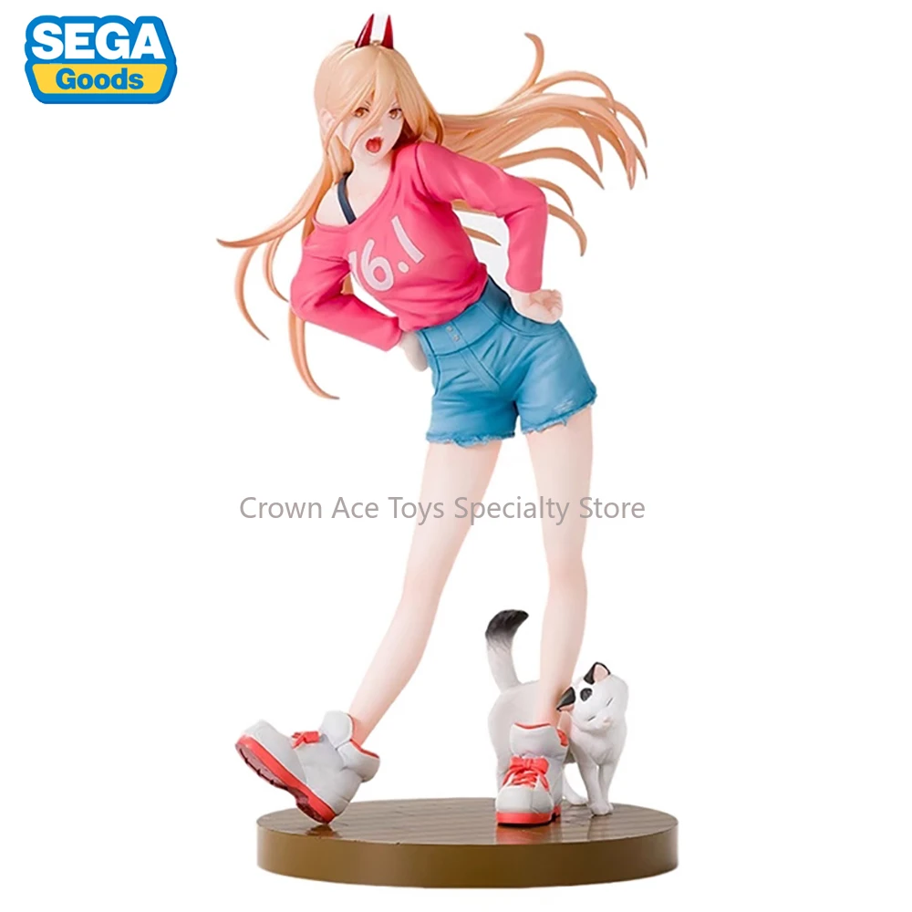 

SEGA Luminasta Chainsaw Man Power 22cm Nice Anime Action Figure Awesome Collectible Model Ornament Holiday Gifts Trendy Toys