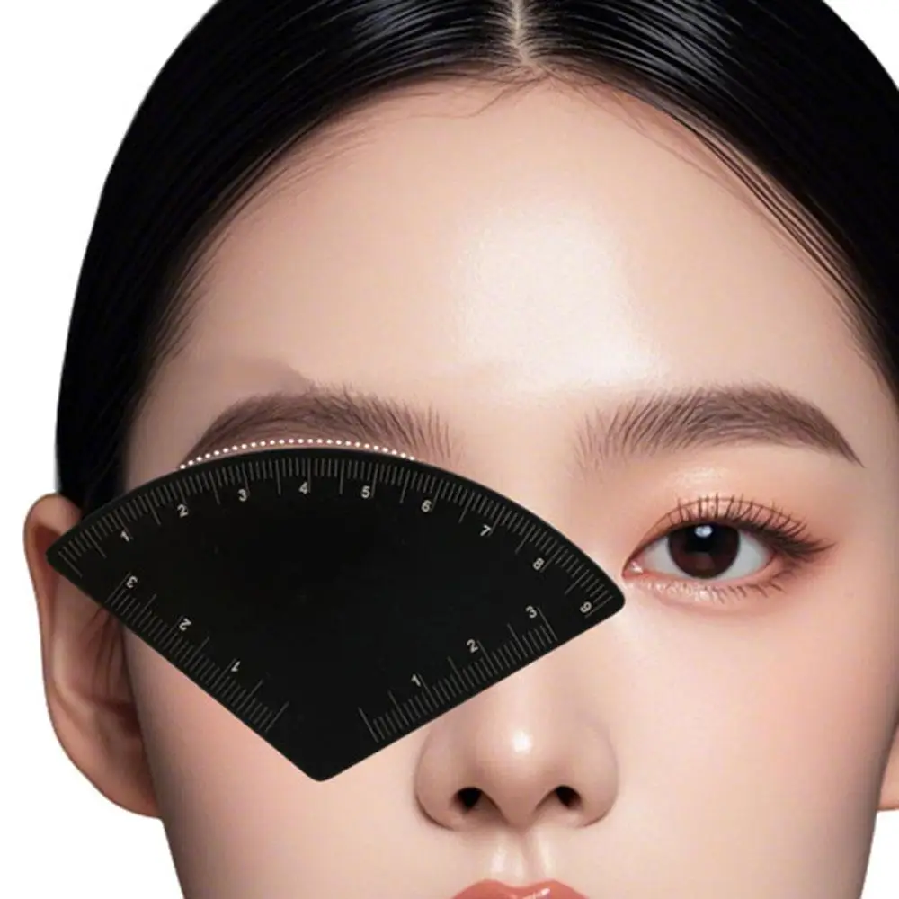 1 PC Brow Shaping Stencil Vrouwen Instant Brow Shaper Snelle Tekening Wenkbrauw Desgin Heerser Vormgeven Permanente Make-Up Draw Gids Heerser