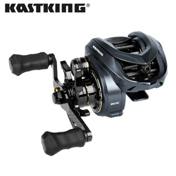 KastKing Kestrel Elite Magnesium Frame Bait Finesse System Baitcasting Reel 6KG Max Drag 11BB+1RB 8.4:1 High Speed Fishing Reel