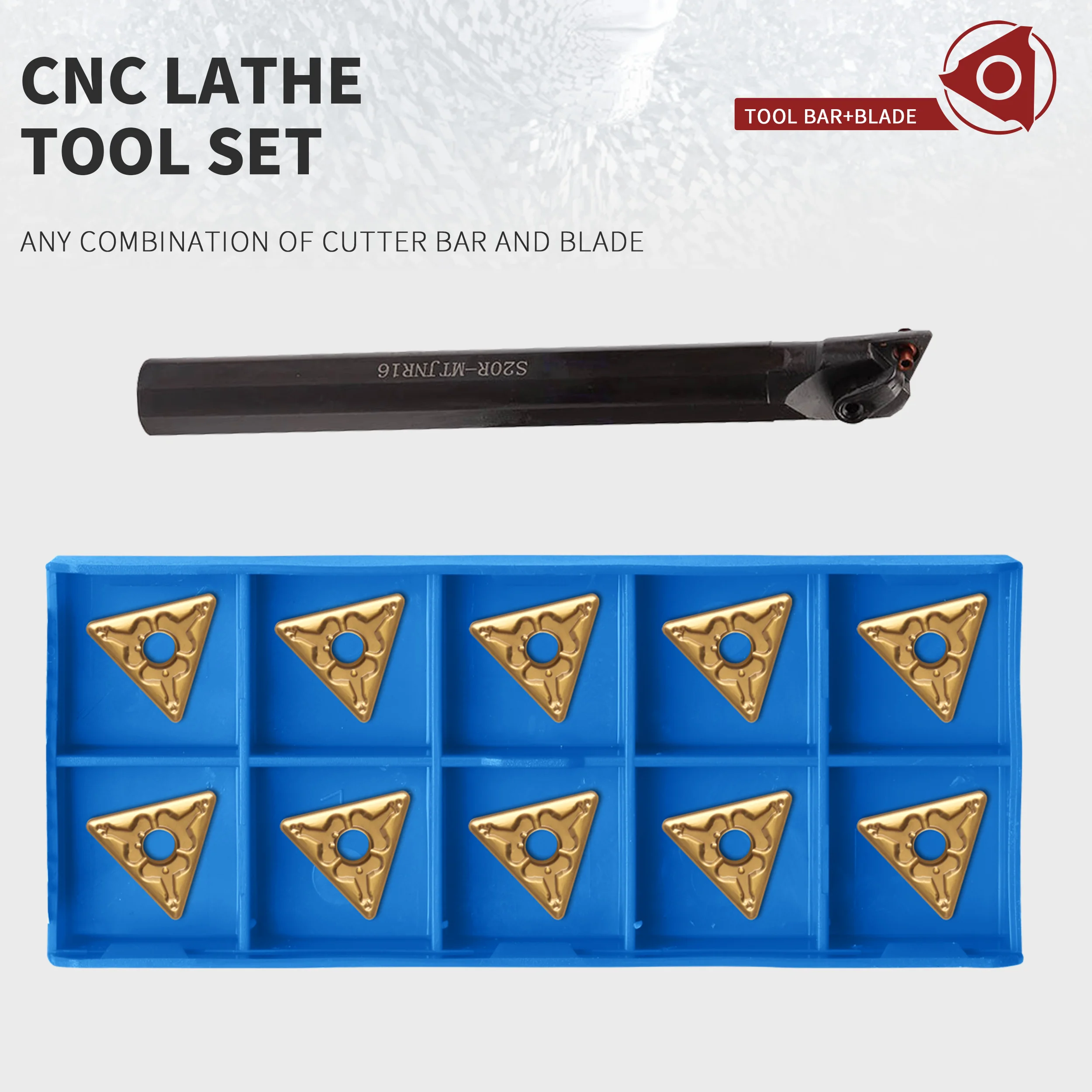 S20R-MTJNR16 S25S-MTJNL CNC Lathe Internal Turning Tools Holder +10Pcs TNMG1604 Machine Carbide Inserts long life Wear Resistant