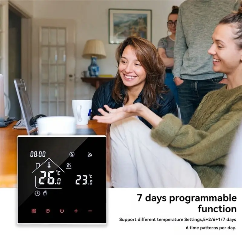 [NEWA76K!】 Tuya Warm Floor Thermostat 16A Smart Wifi Temperature Controller Water Heating Thermostat Of Remote Control For Home