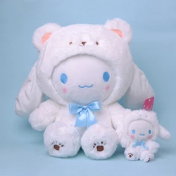 Sanrio-juguetes de peluche de Hello Kitty, My Melody Kuromi, transformados en Panda, almohada, cojín, muñeca, lindos juguetes, regalos de cumpleaños para niños