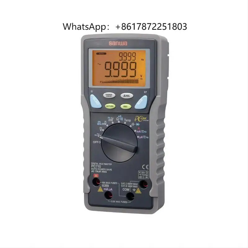 

Sanwa PC710 True RMS Digital Multimeter PC700 PC720M PC773 Portable Multi-function Digital Multimeter