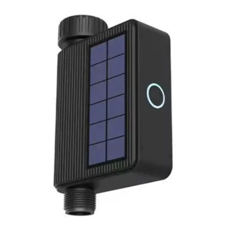 [HOT!】 Tuya Smart Wifi Watering Timer Solar Energy Sprinkler Drip Irrigation System Built-In Water Flow Recorder