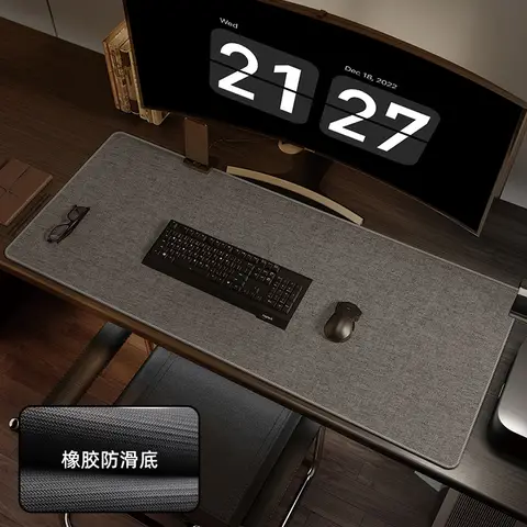 Cotton and Linen Rubber XXL Mouse Pad Gaming MousePad Large Desk Mat Gaming PC Desk Mat Computer Desk Pad Keyboard Pad