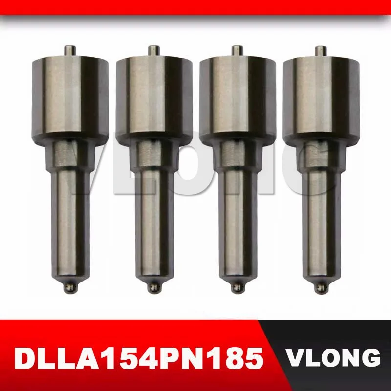 

4PCS New PN Type Diesel Injector Jet Sprayer Atomizer Producer Fuel Spray Nozzle 9 432 610 851 9432610851 DLLA154PN185 For 4HG1