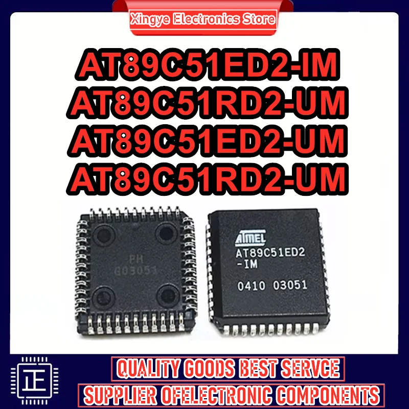 

AT89C51ED2-IM DIP40 AT89C51RD2-UM QFP44 AT89C51ED2-UM AT89C51RD2-UM Чипсет PLCC IC Новый на складе
