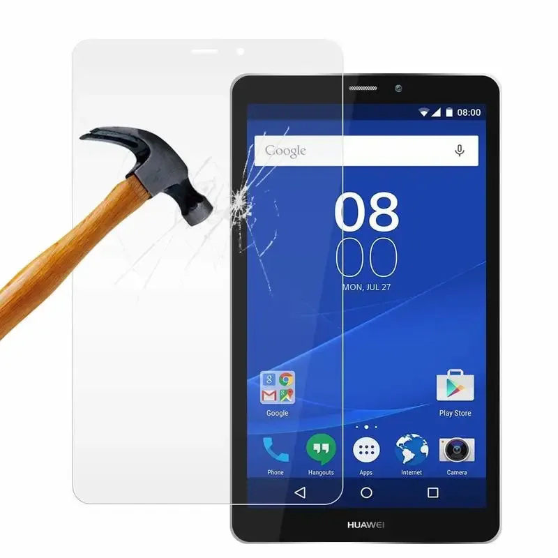 Para Huawei Mediapad T3 8 polegada Protetor de Tela de Vidro Temperado Para Huawei T3 8 KOB-L09 KOB-W09 Honor Play Pad 2 8.0 "De Vidro Guarda