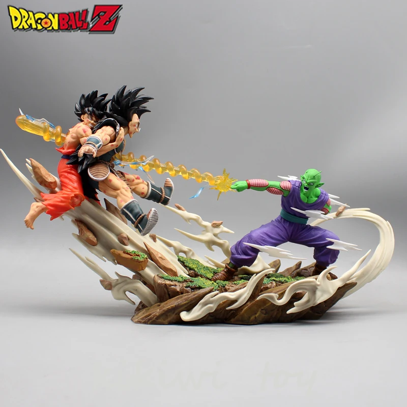 20cm Dragon Ball Z Anime Figures Gk Goku Raditz Piccolo Figure Makankosappo Figurine Pvc Gk Statue Collection Model Toys Gifts