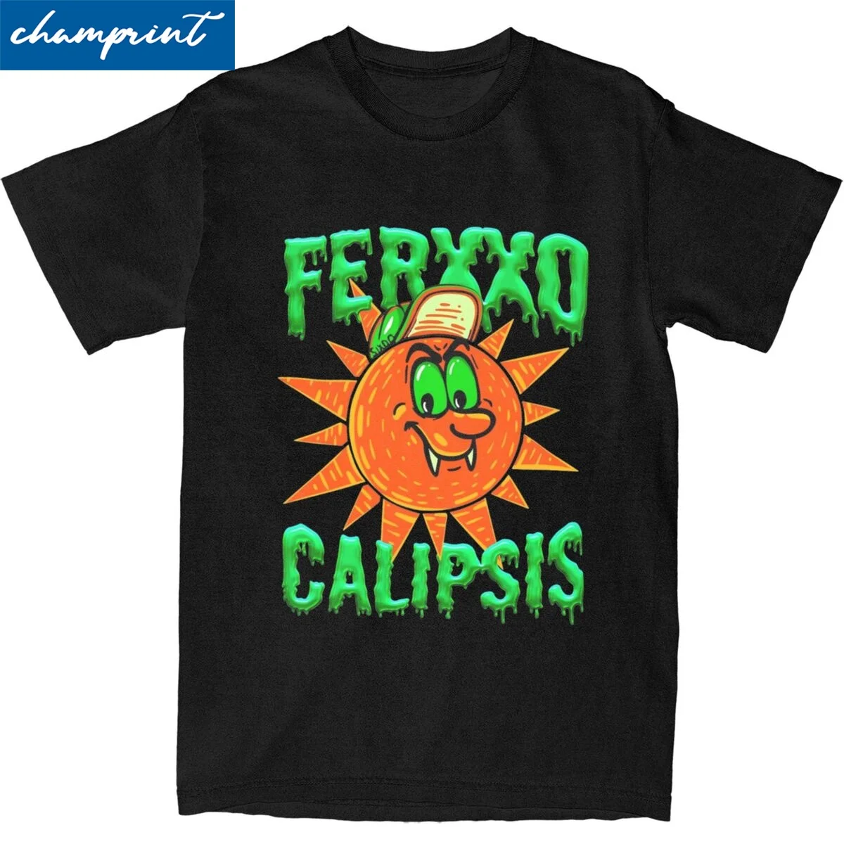 Feid Ferxxo Calipsis 2024 Tour T Shirts Men Women Pure Cotton Funny T-Shirts Crewneck Tee Shirt Short Sleeve Tops Plus Size