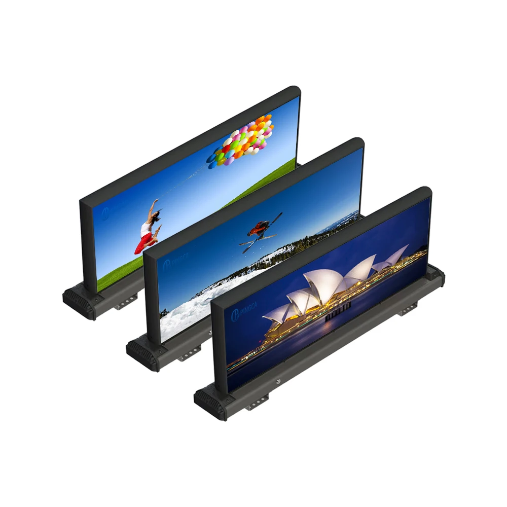 

Hot selling:Outdoor Small Car Universal Taxi Roof Advertising Led Display P2.5 P3 P4 P5 Taxi Top Double Face Mini Led Display Sc