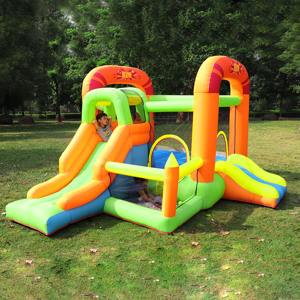 

Wholesale Jumping Castles Shipping Inflatable Bounce House Combo Bouncy Castle With Kids Inflatable Bounce House