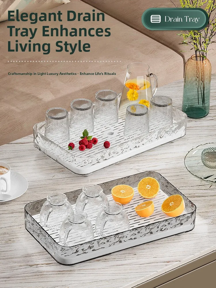 ascor-ドレンプレート-ティーカップホルダー-コーヒーカップラ-ホームストレージ-エルフ-ティーセットオーガナイザー-デスクトップストレージ-プラスチック素材