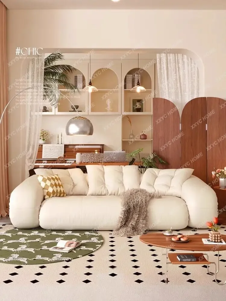 TT living room Small apartment Internet celebrity human kennel Lazy tatami floor sofa bed Folding dual-use