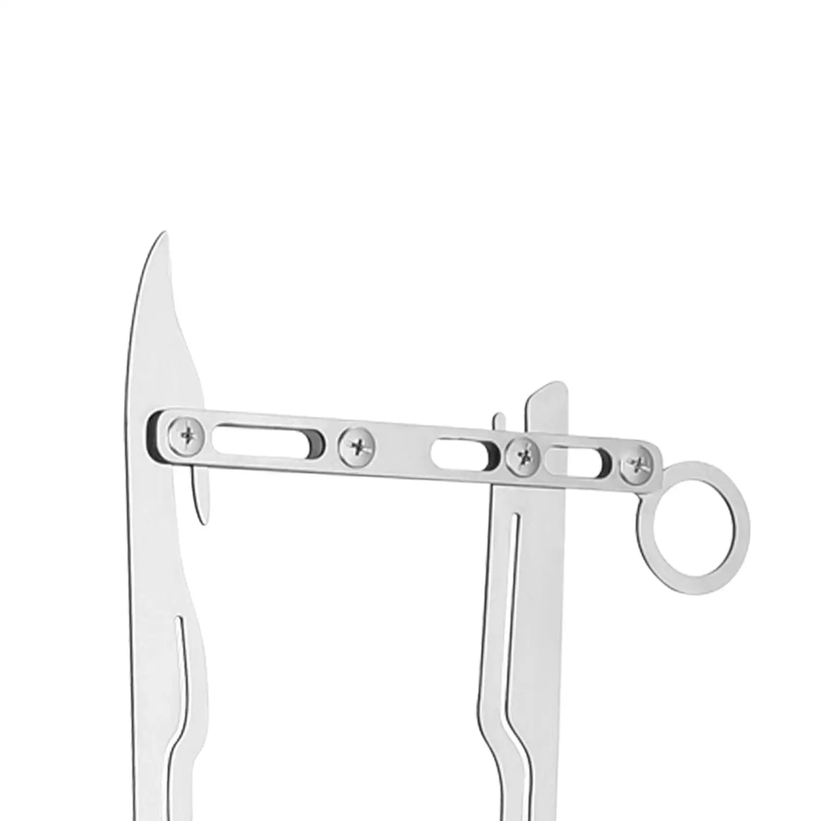 Telescoping Boat Hook Threader for Dock Plate Easy Rope Pulling Fishing Connector Stainless Steel Outdoor Mooring Tool Parts