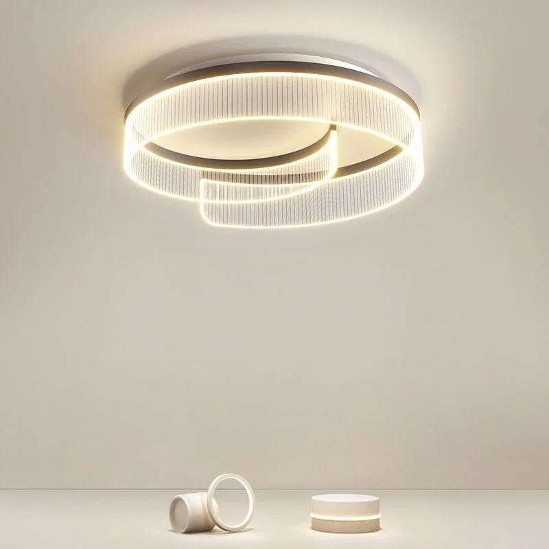 

Cream Style Full Spectrum Eye Protection Ceiling Light LED Modern Minimalist Children's Room Bedroom Teahouse Lighting Fixtures