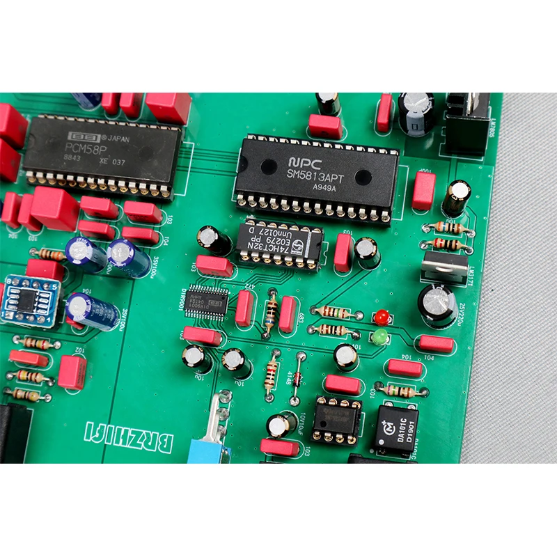 BRZHIFI Classic Good Sound PCM58 18BIT Decoder Board DAC Comparable to PCM63 class d amplifier board