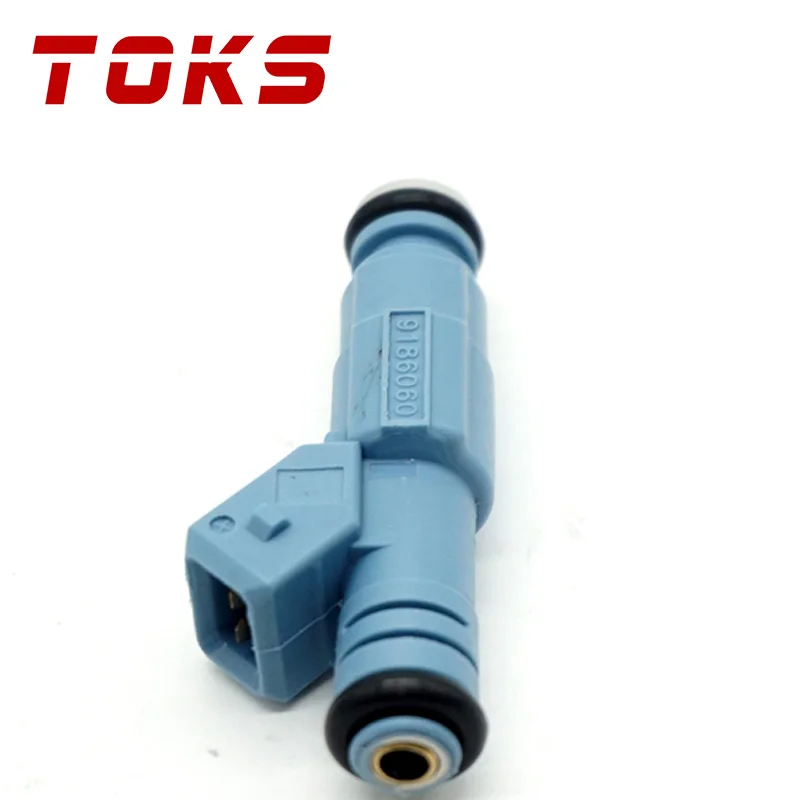 

TOKS 4PCS 0280155830 9186060 420874520 Fuel Injector wash For VOLVO V70 C70 S60 2.4L T5 S80 2.0-2.5L 1998-2008 filters for cars