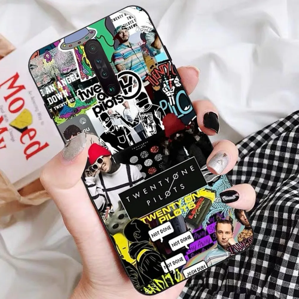 Band Twenty One P-Pilots Phone Case For Redmi 5 6 7 8 9 10 Plus Pro 6 7 8 9 A GO K20 K30 K40 Pro Plus F3 Fundas