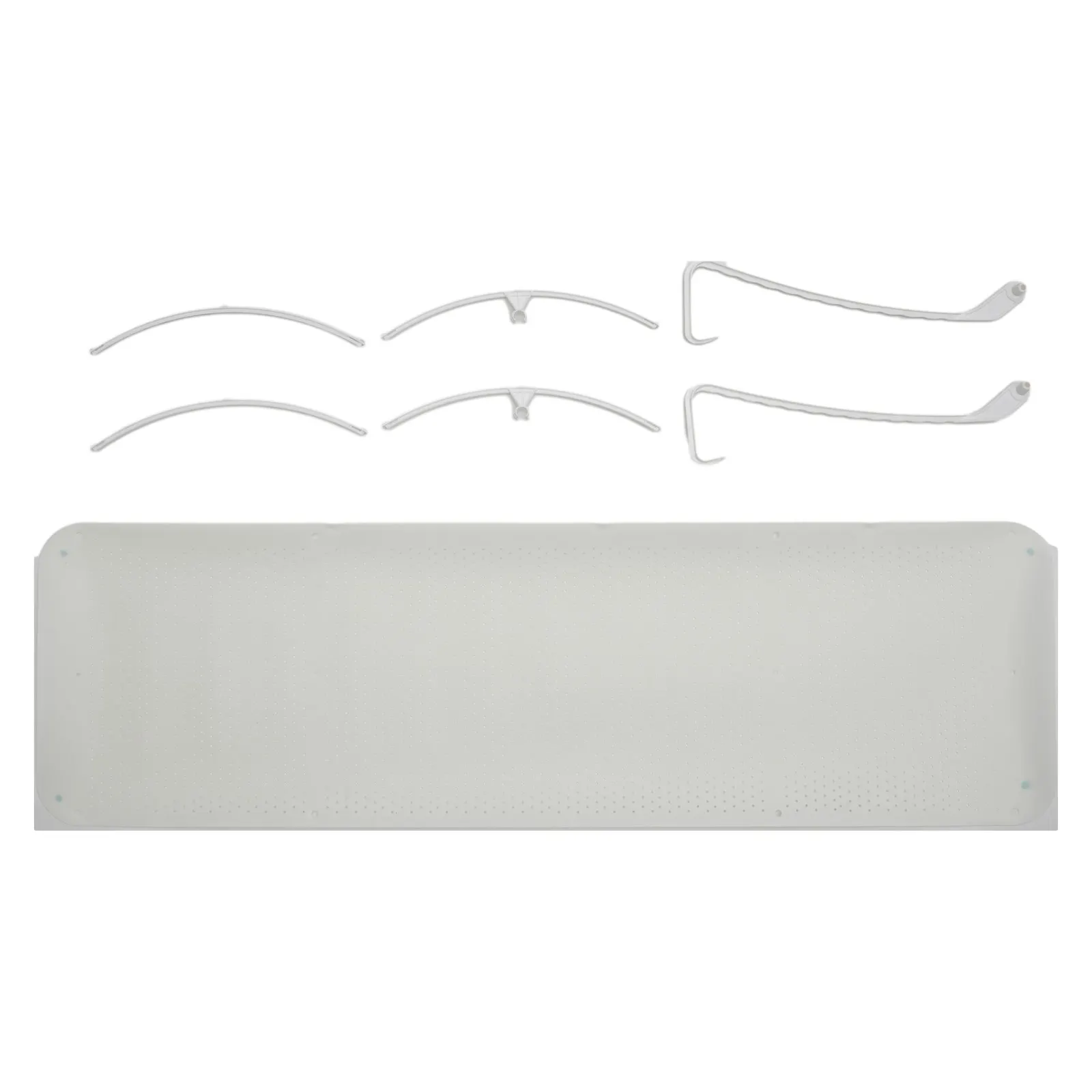 Deflettore del vento del condizionatore d'aria 1Pcs deflettore del parabrezza dell'aria regolabile 90x27cm deflettore del parabrezza a soffiaggio diretto