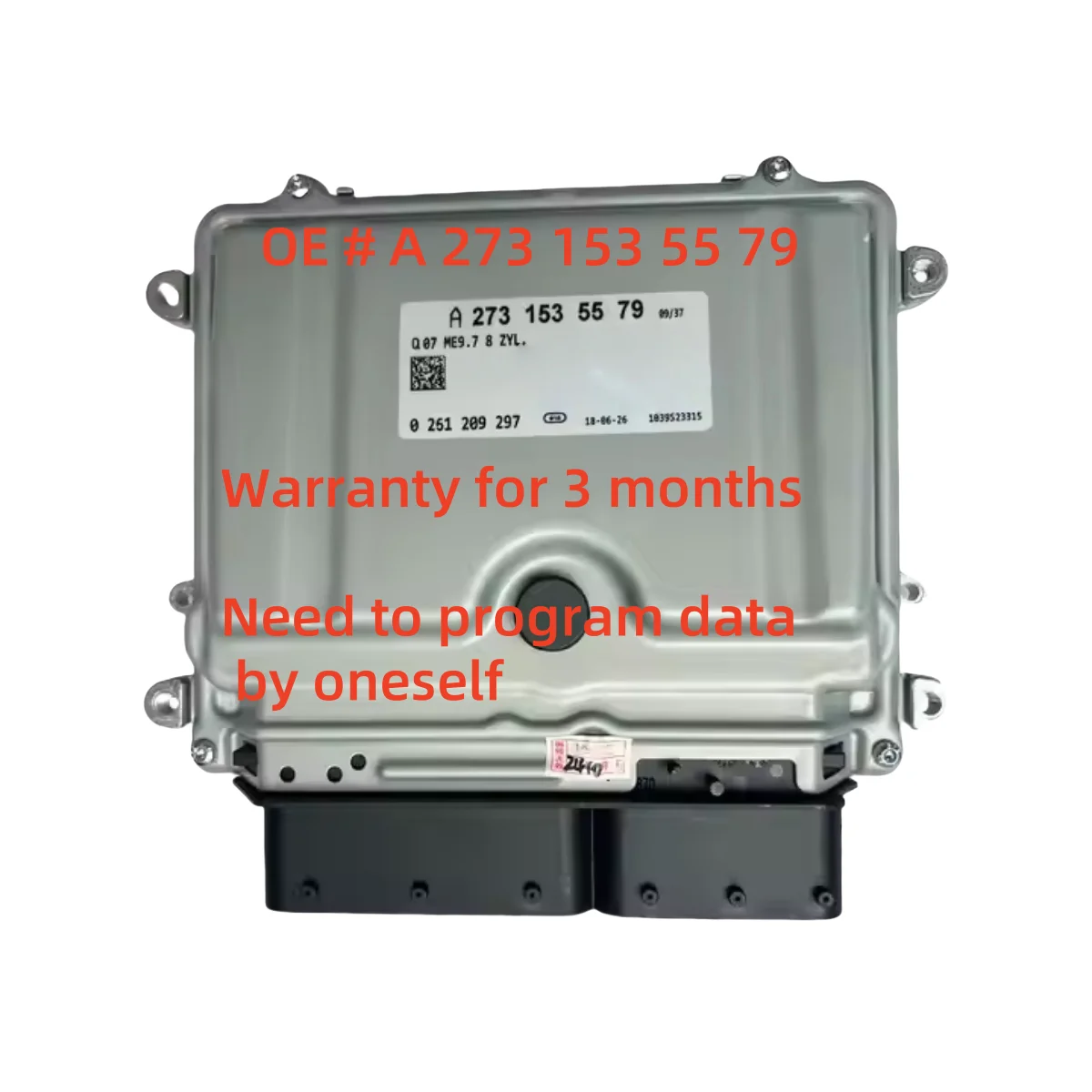 

High quality A2731535579 A 273 153 55 79 Engine Control Units Module ECU ECM For Mercedes-Benz G500 G550