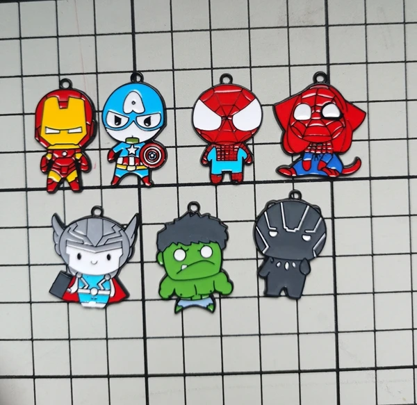 

10PCS cartoon Pendant DIY Jewelry Necklace Earrings Bracelet Jewelry Earring Charms