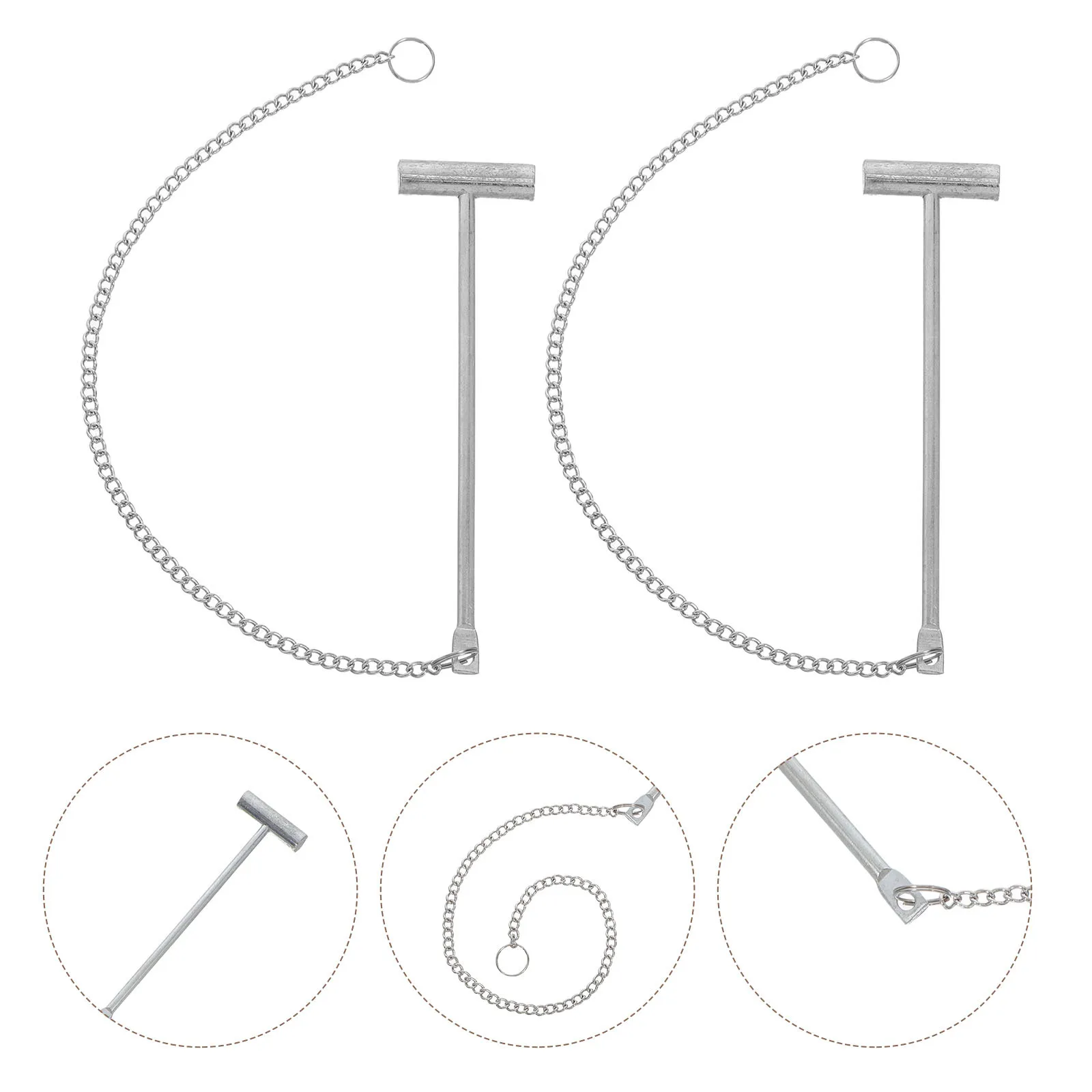 2pcs Fire Emergency Hammer: Alarm Button Glass Breaker For Hydrant Boxes Durable Safety Tool For Public Areas Critical