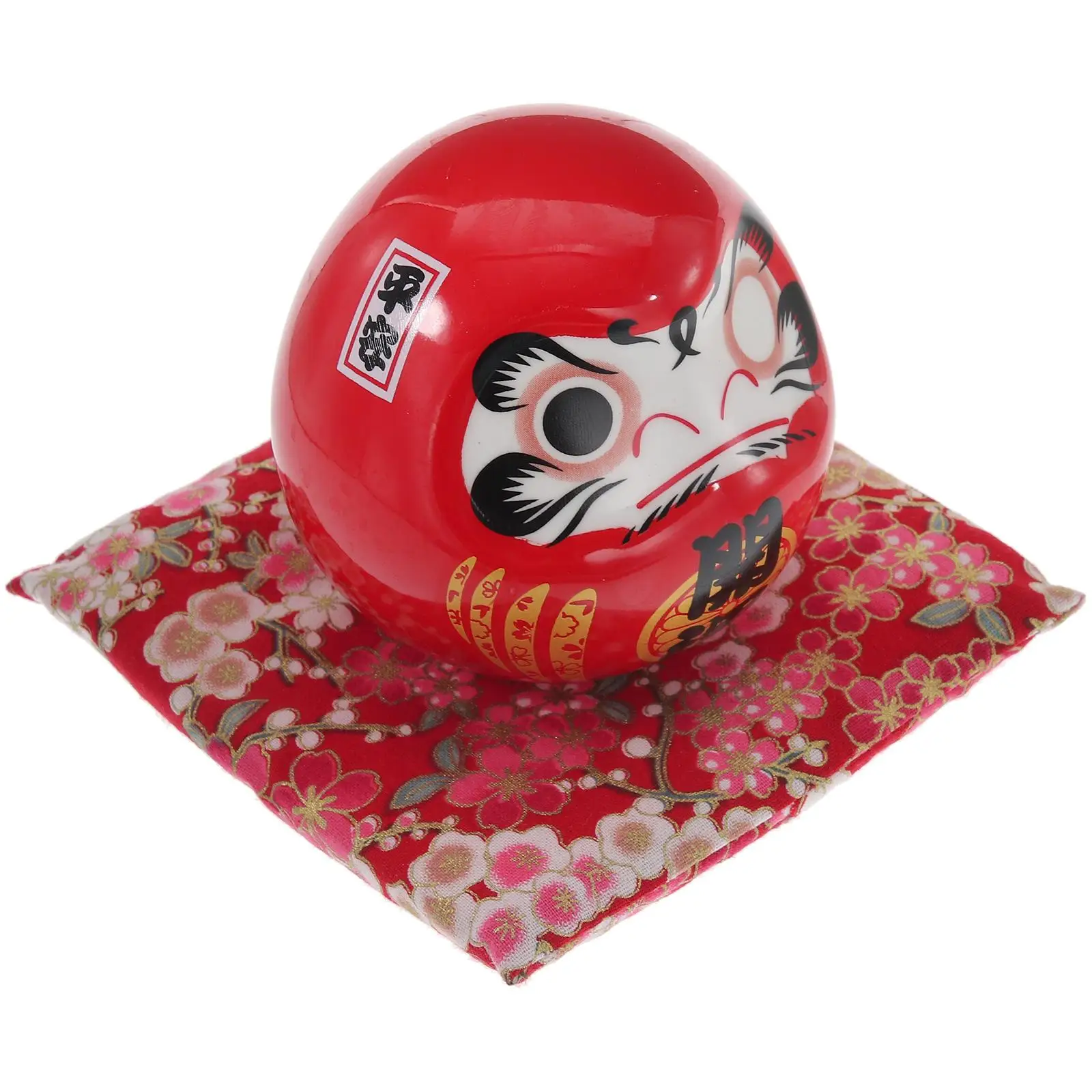 

Caida Dharma Figurine Tumbler For Car Japanese Figurines Wealth Ceramic Luck Decor Decorations