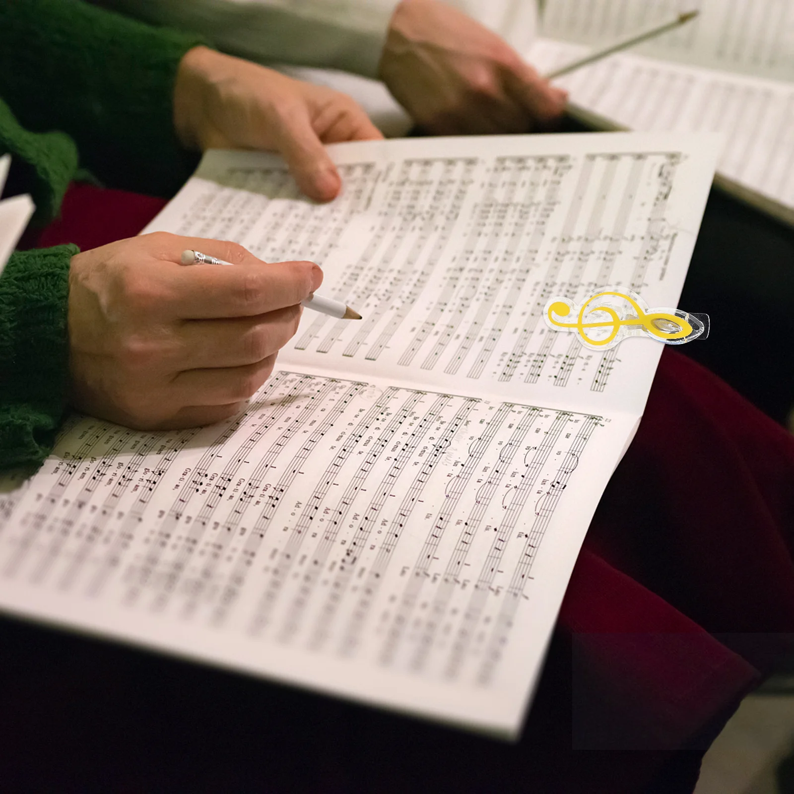 10 stks Muziekboek Clips Plastic Vel Clips Voor Piano Scores Winddicht Score Houders Praktische Muzieknoot Klemmen