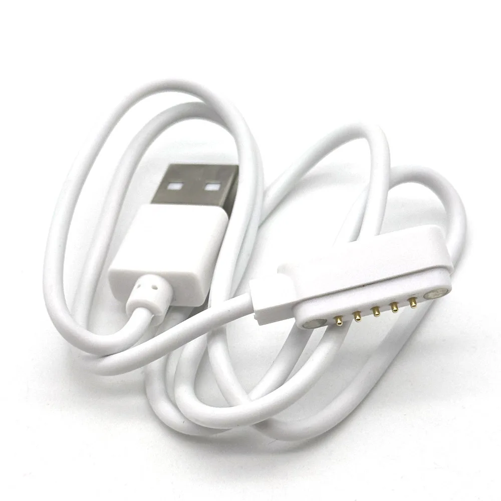 5Pin بوجو كابل مغناطيسي للأطفال ساعة ذكية كابل شحن USB 2.0 كابل شحن ل Q750S T88 A20 A20S TD05 V6G شاحن مغناطيسي