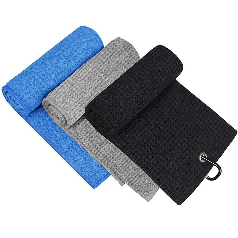 Golf Towel Ultra-Fine Fiber Fabric That Is Soft and Absorbent, Designed Specifically For Golf Enthusiasts. Golf Sports 40x60cm