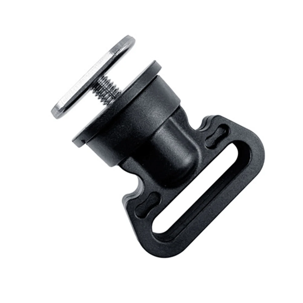 nylon rope hitch and slide track ring for kayak fishing boats and canoes designed for use with flat webbing and elastic view 6