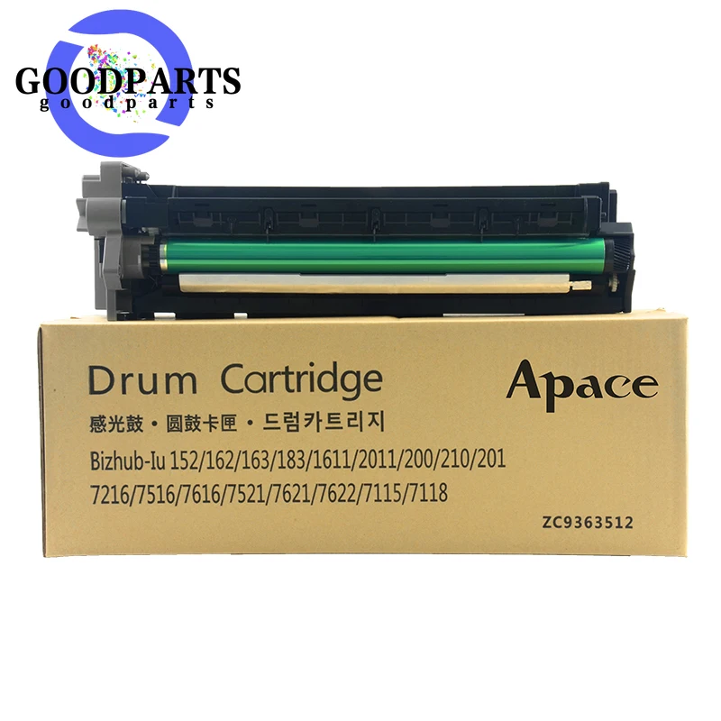 BH183 Drum Unit for Konica Minolta Bizhub 152 162 163 183 210 211 220 221 1611 7516 7521 7621 7622 BH152 BH163 Image Cartridge