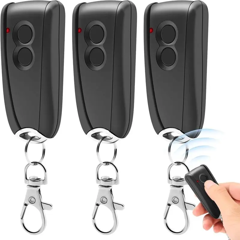 

B03B-3 Pack Garage Door Opener For Ecostar RSC2-433,RSE2-433 RSZ1-433,Hand-Held Transmitter For Hormann Liftronic 500/700 800