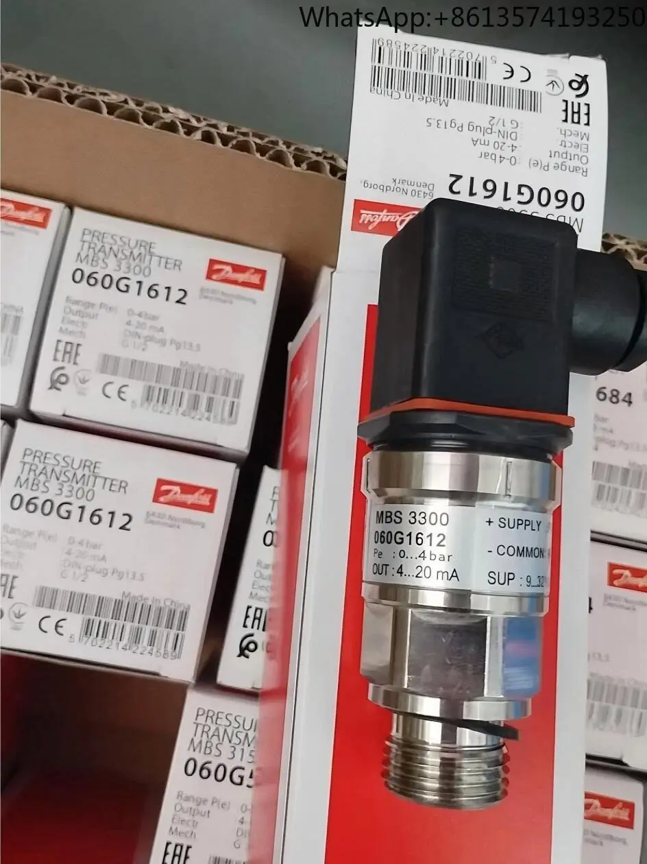 

Model 060G1612 New Danfoss Pressure Sensor MBS3300in stock