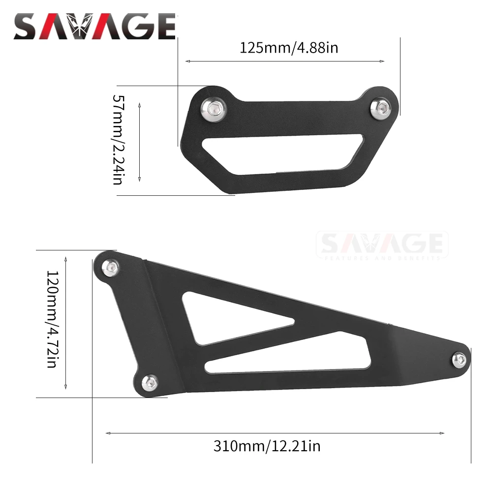 2025 ZX-6R ZX 6R Footpeg Blanking Plate For Kawasaki Ninja ZX6R