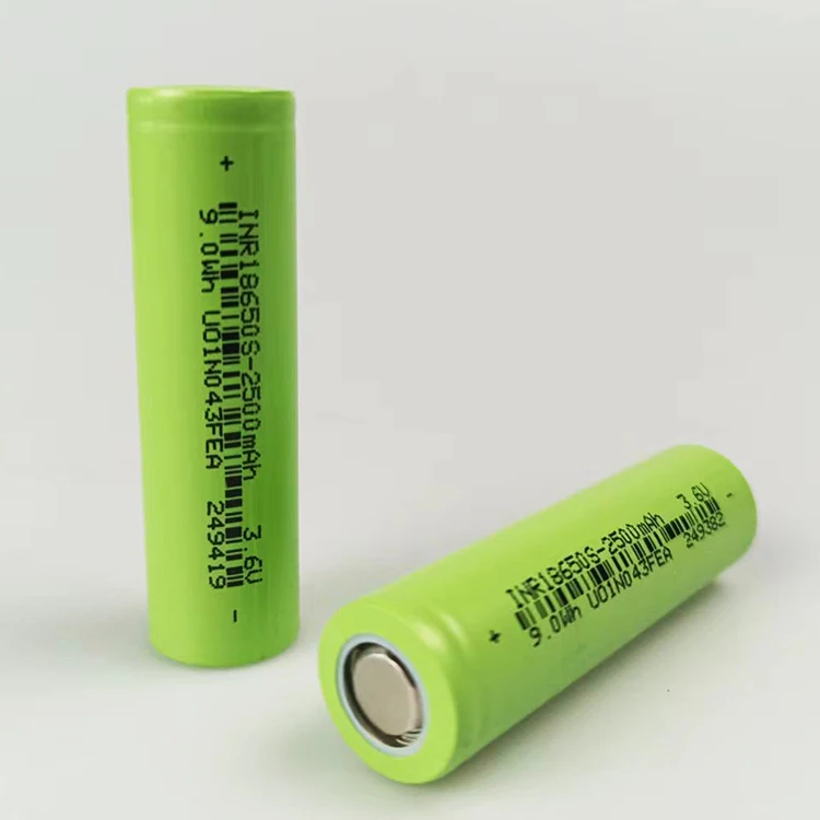 Wholesale Customized 18650 Cells NCM Battery Cells 3.7V 2500mAh Cylindrical Battery For Electronic Toys Power Tools