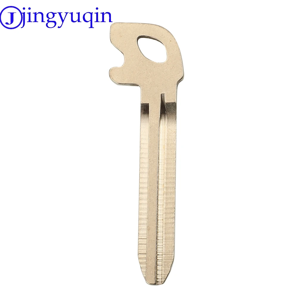 jingyuqin New Remote Uncut Key Blade Emergency Smart Card Blank For Toyota Verso Vios After 2013 Keys Replacement