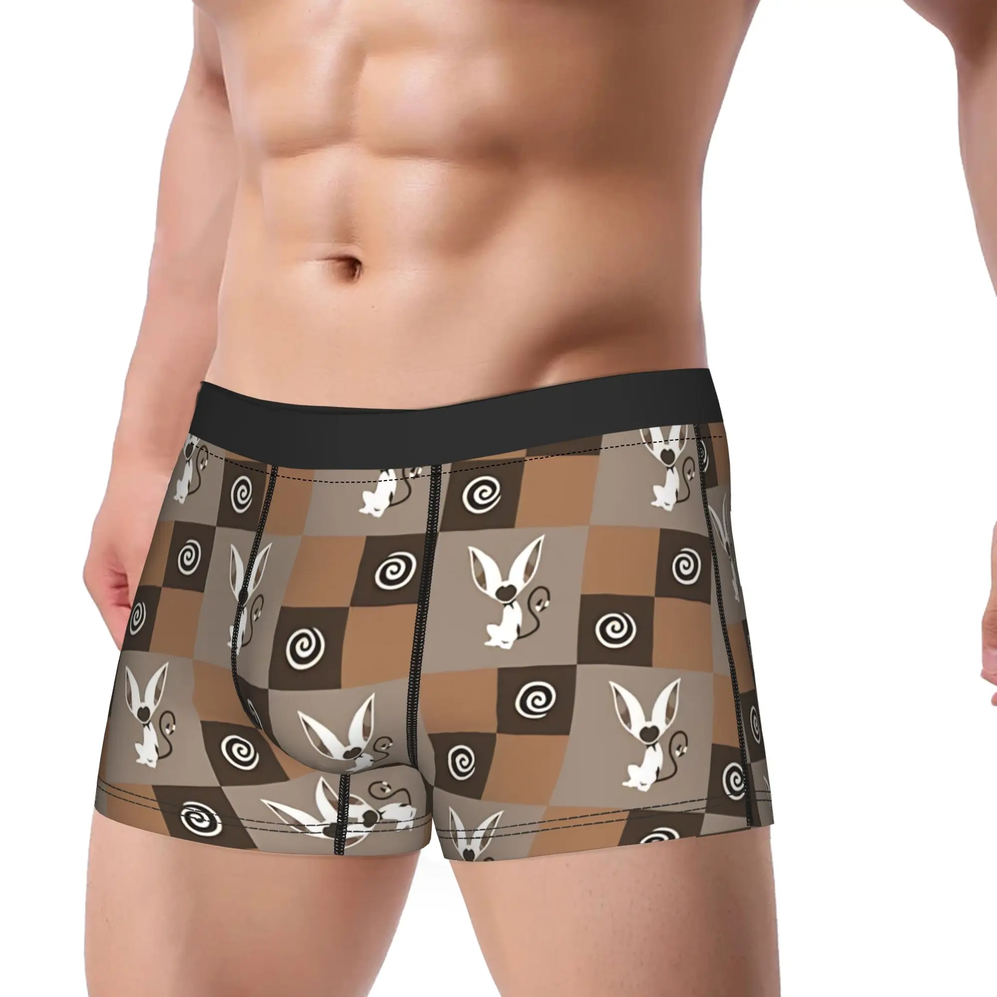 Momo pattern  Avatar  The Last Airbender   Avatar Anime Underpants Homme Panties Male Underwear Print Shorts Boxer Briefs