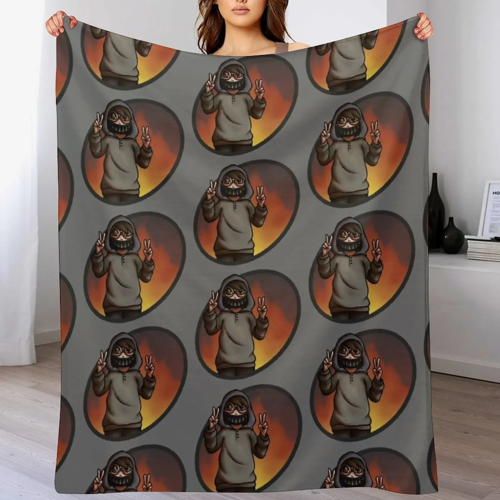 Ticci Toby Throw Blanket Soft Warm Blanket Gift for Men Women Adults