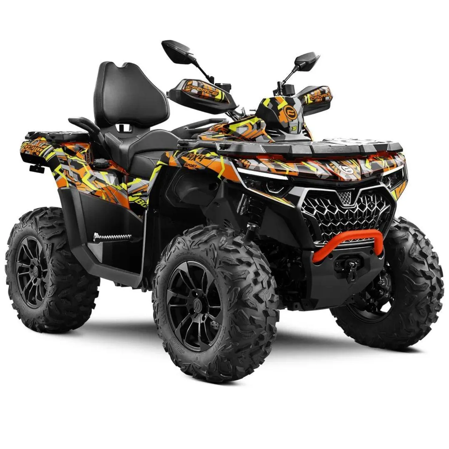 Body Fairing Sticker Decal Protective Atv 4x4 Full Graphic Kit For CFMOTO CFORCE 850 1000 TOURING/PREMIUM 2024-2026 G3 Design-3