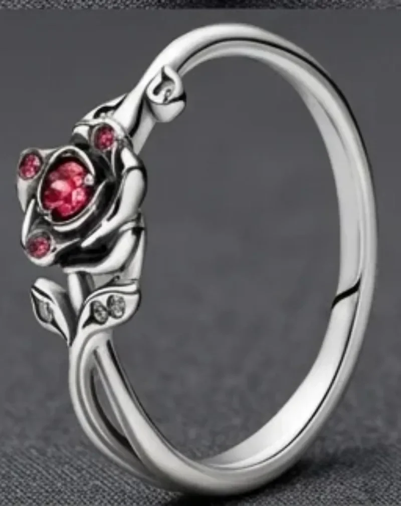 Original 925 Sterling Silver Ring Stackable Rings for Women Wedding Engagement Birthday Gift Jewelry