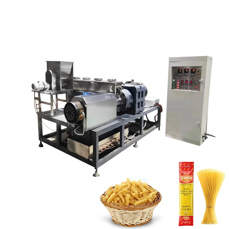 Macchina industriale automatica per la produzione di pasta e macaroni Linea di lavorazione di spaghetti e tagliatelle Linea di produzione di pasta di macaroni