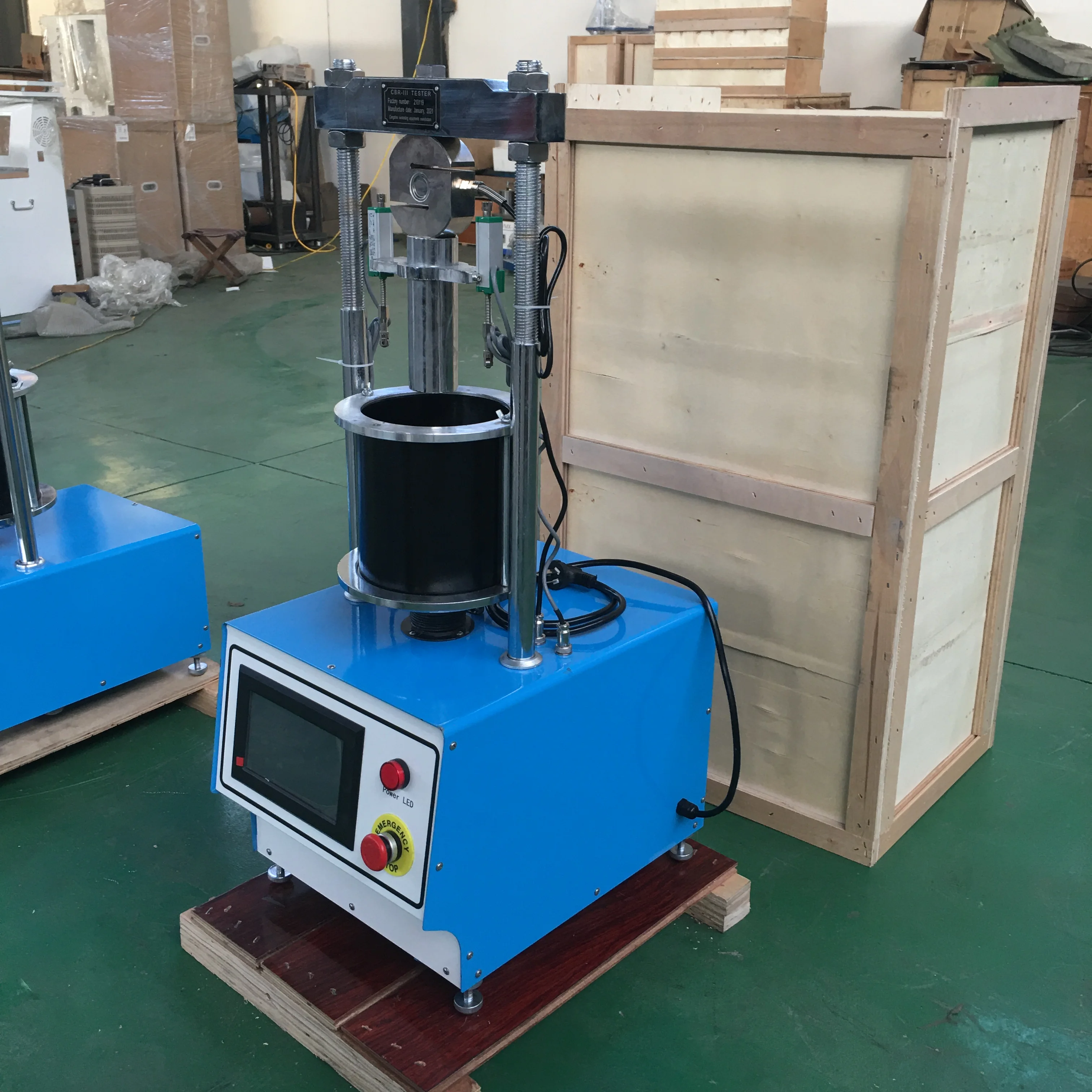 الجملة كاليفورنيا تحمل نسبة جهاز CBR اختبار في الهندسة المدنية #6